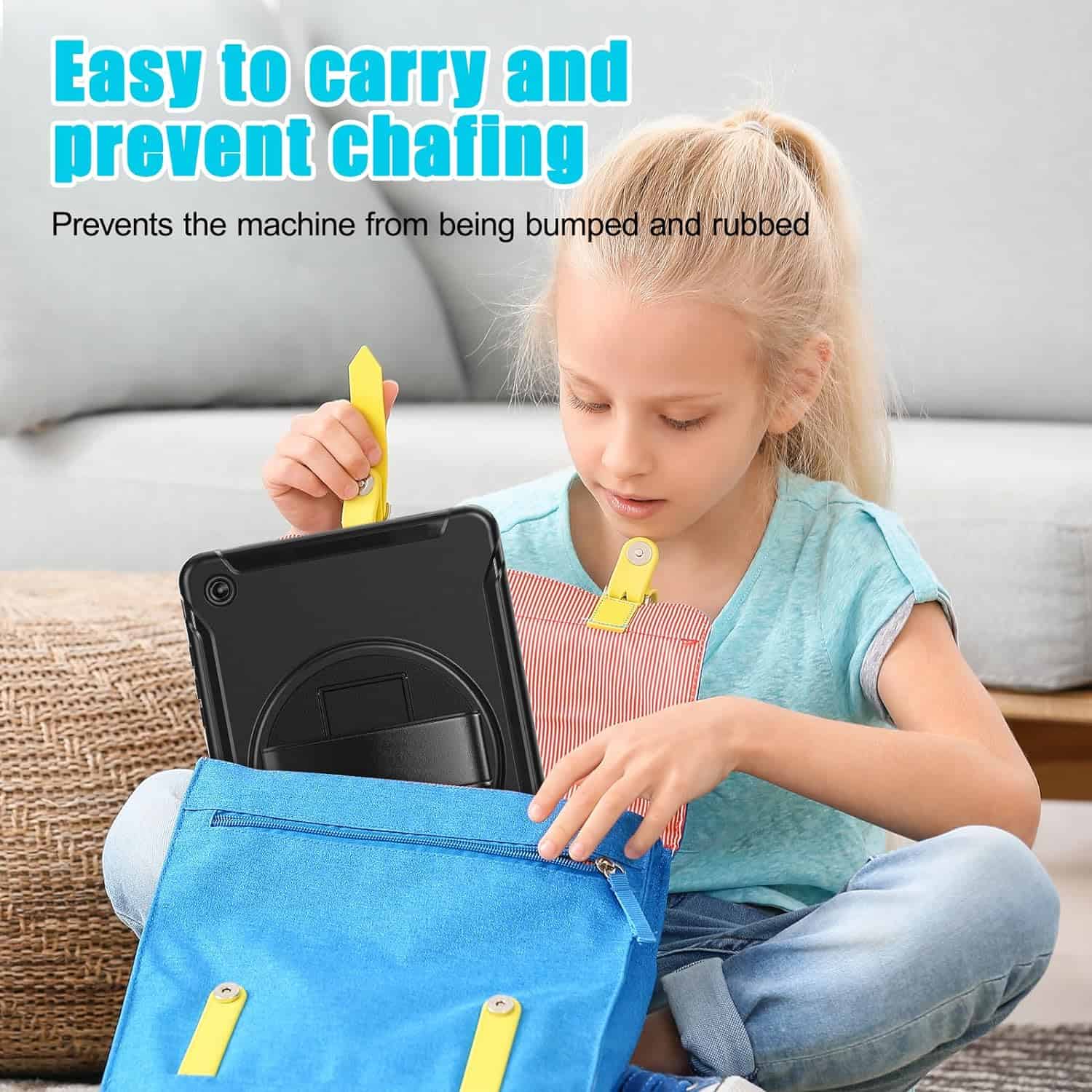 (0.50GParcel)1xCyanBlueHandStrapCaseTabA9+X210 (0.50GParcel)1xCyanBlueHandStrapCaseTabA9+X210